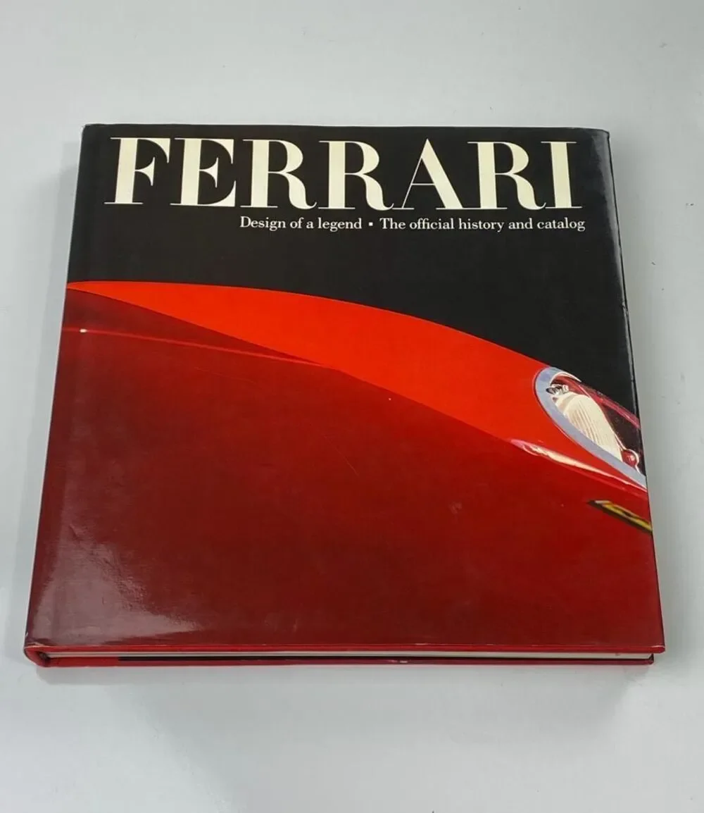 Ferrari Design of A Legend The Official History & Catalog Gianni Rogliatti HC DJ